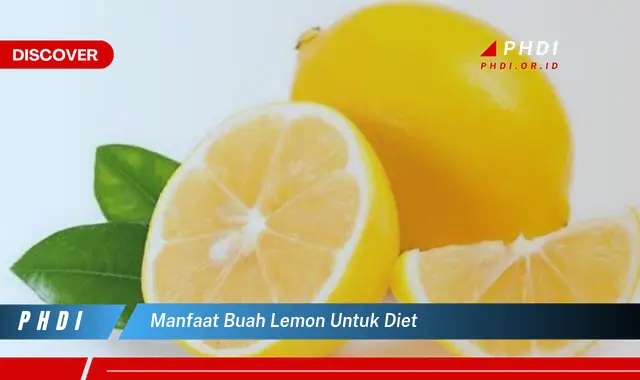 manfaat buah lemon untuk diet