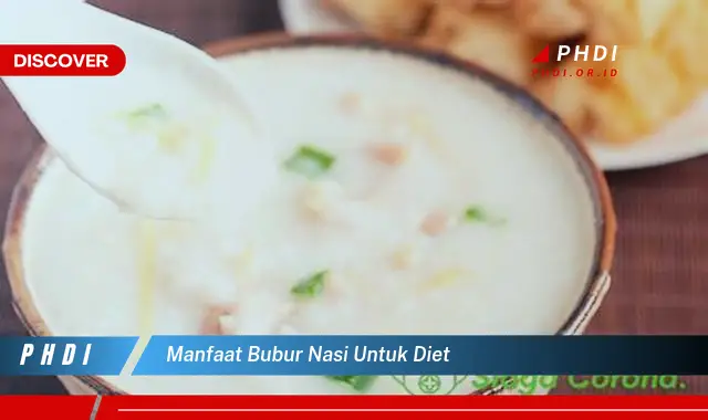 manfaat bubur nasi untuk diet