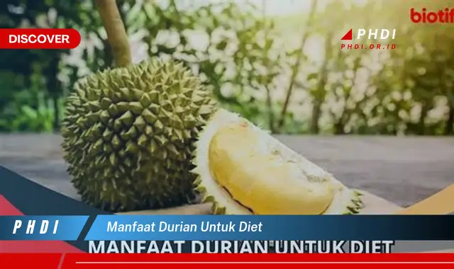 manfaat durian untuk diet