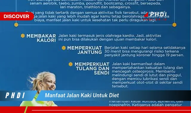 manfaat jalan kaki untuk diet