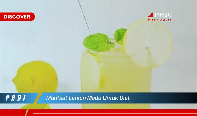 manfaat lemon madu untuk diet