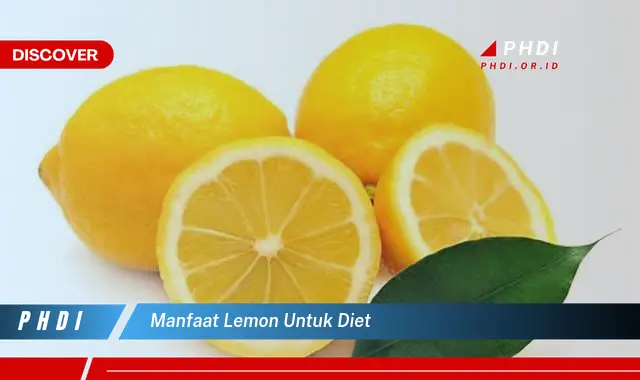 manfaat lemon untuk diet