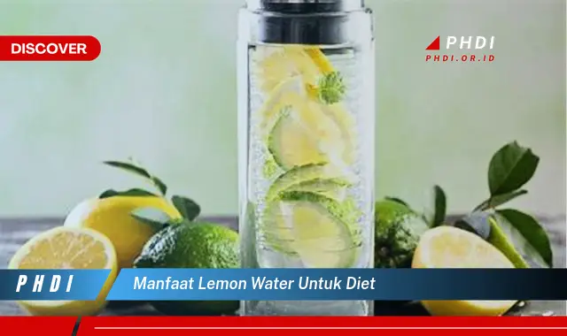 manfaat lemon water untuk diet