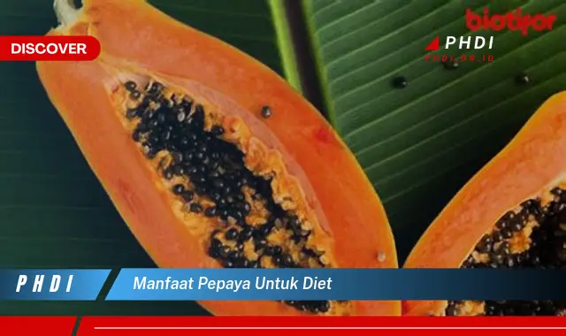 manfaat pepaya untuk diet