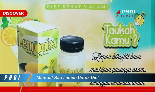 manfaat sari lemon untuk diet