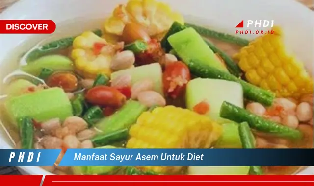 manfaat sayur asem untuk diet