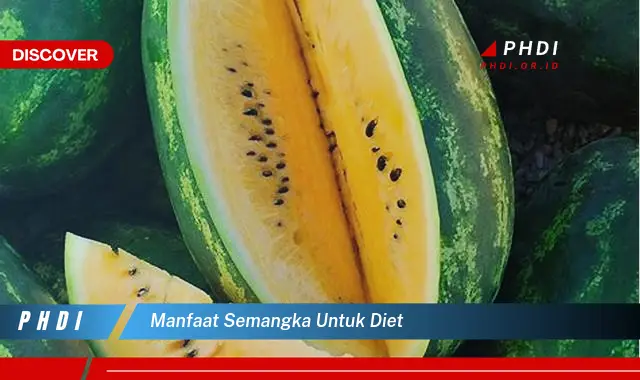 manfaat semangka untuk diet