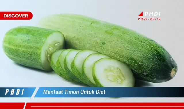 manfaat timun untuk diet