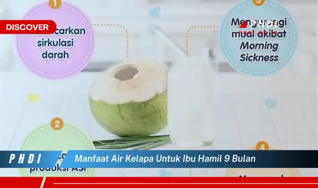 manfaat air kelapa untuk ibu hamil 9 bulan