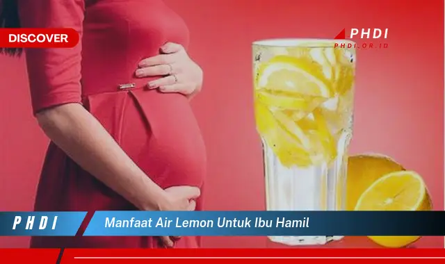 manfaat air lemon untuk ibu hamil