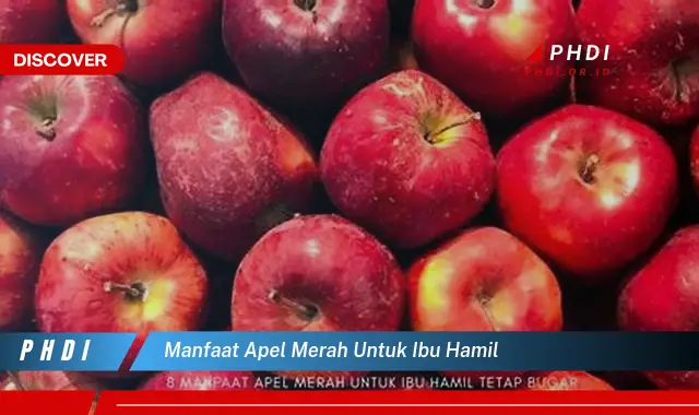 manfaat apel merah untuk ibu hamil