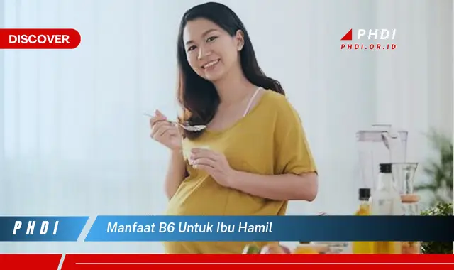 manfaat b6 untuk ibu hamil