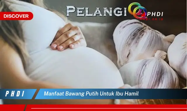 manfaat bawang putih untuk ibu hamil