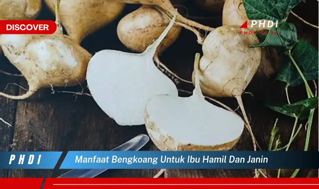 manfaat bengkoang untuk ibu hamil dan janin