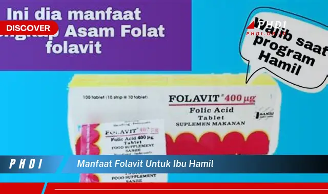 manfaat folavit untuk ibu hamil