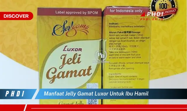 manfaat jelly gamat luxor untuk ibu hamil