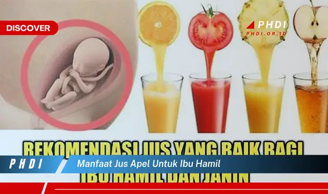 manfaat jus apel untuk ibu hamil