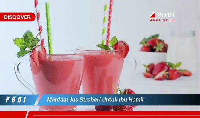 manfaat jus stroberi untuk ibu hamil