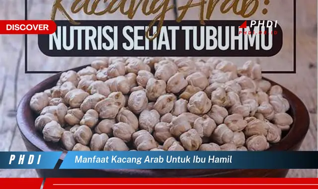 manfaat kacang arab untuk ibu hamil