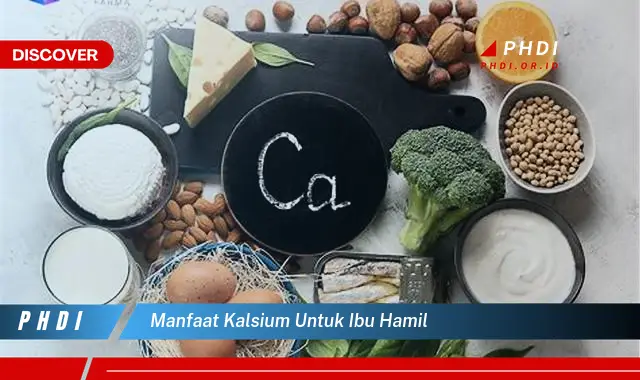 manfaat kalsium untuk ibu hamil