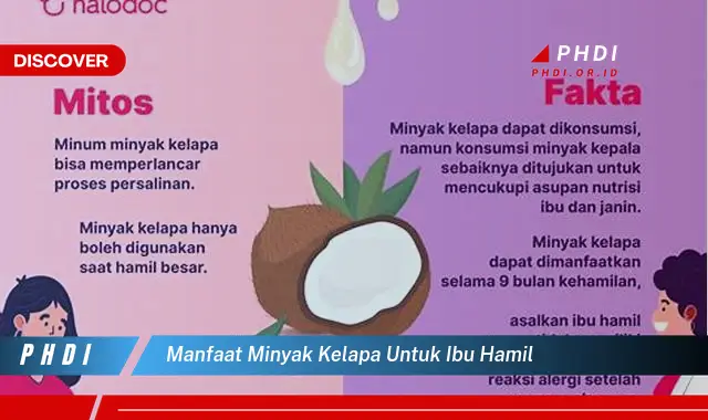 manfaat minyak kelapa untuk ibu hamil