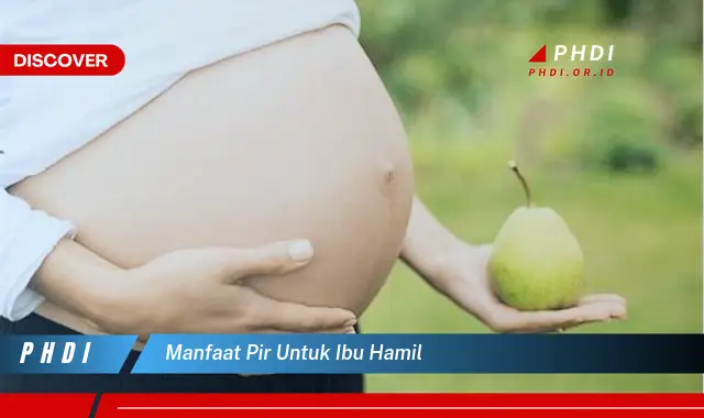 manfaat pir untuk ibu hamil