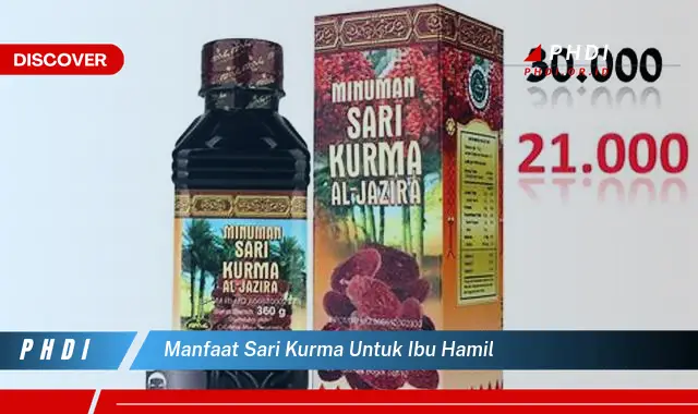 manfaat sari kurma untuk ibu hamil