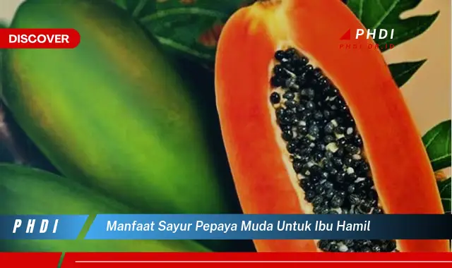 manfaat sayur pepaya muda untuk ibu hamil