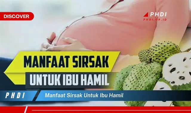 manfaat sirsak untuk ibu hamil