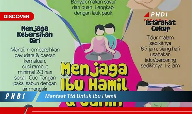 manfaat ttd untuk ibu hamil