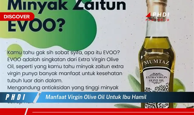 manfaat virgin olive oil untuk ibu hamil