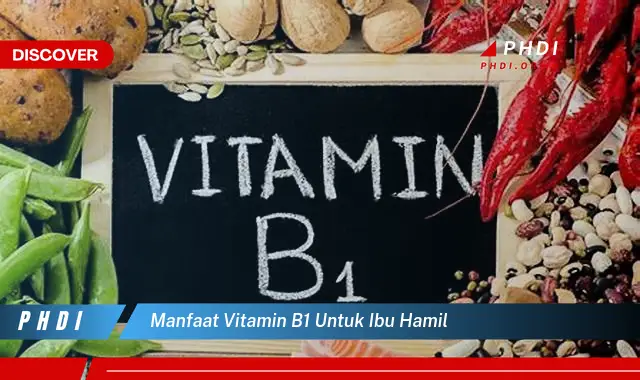 manfaat vitamin b1 untuk ibu hamil