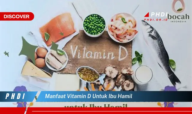 manfaat vitamin d untuk ibu hamil