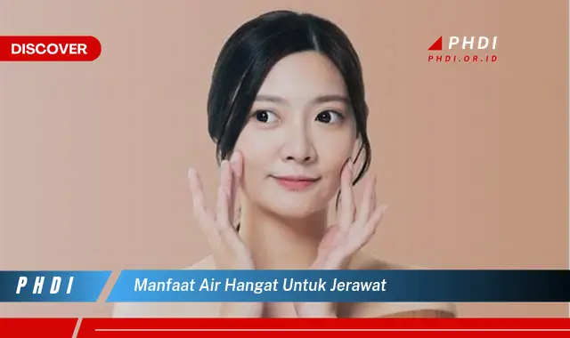 manfaat air hangat untuk jerawat