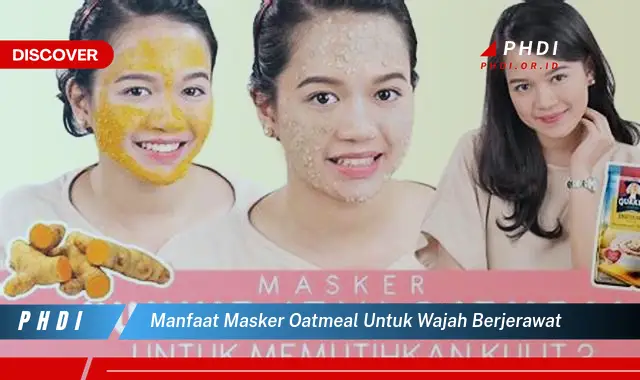 manfaat masker oatmeal untuk wajah berjerawat