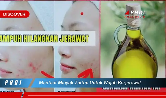 manfaat minyak zaitun untuk wajah berjerawat