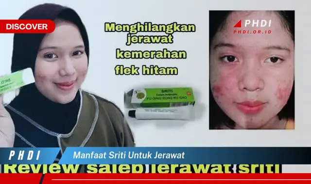 manfaat sriti untuk jerawat