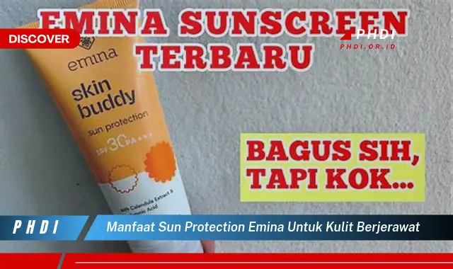 manfaat sun protection emina untuk kulit berjerawat