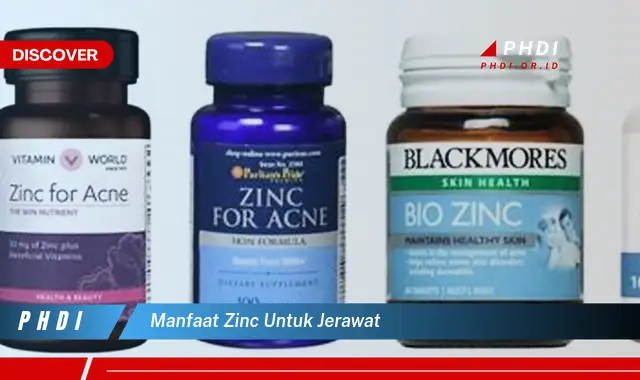 manfaat zinc untuk jerawat