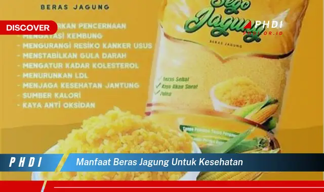 manfaat beras jagung untuk kesehatan