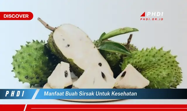 manfaat buah sirsak untuk kesehatan