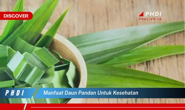 manfaat daun pandan untuk kesehatan