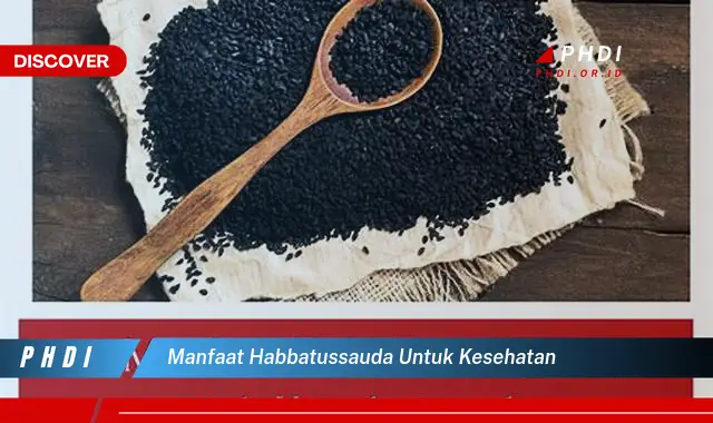 manfaat habbatussauda untuk kesehatan