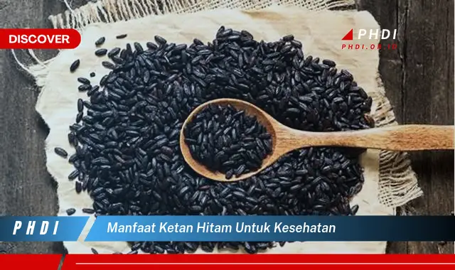 manfaat ketan hitam untuk kesehatan