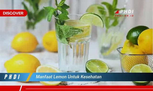 manfaat lemon untuk kesehatan