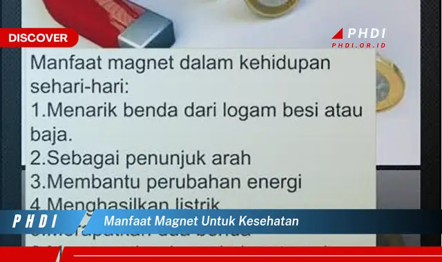 manfaat magnet untuk kesehatan