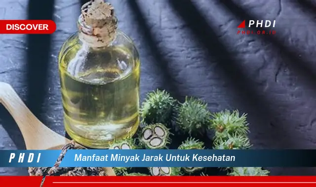 manfaat minyak jarak untuk kesehatan