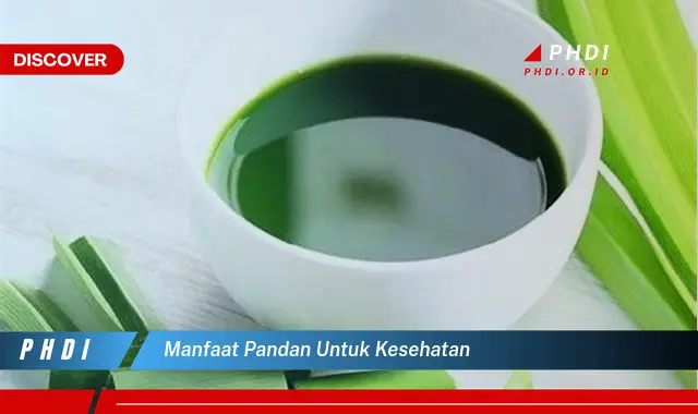 manfaat pandan untuk kesehatan