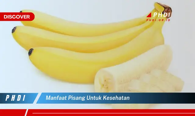 manfaat pisang untuk kesehatan