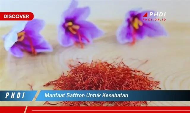 manfaat saffron untuk kesehatan